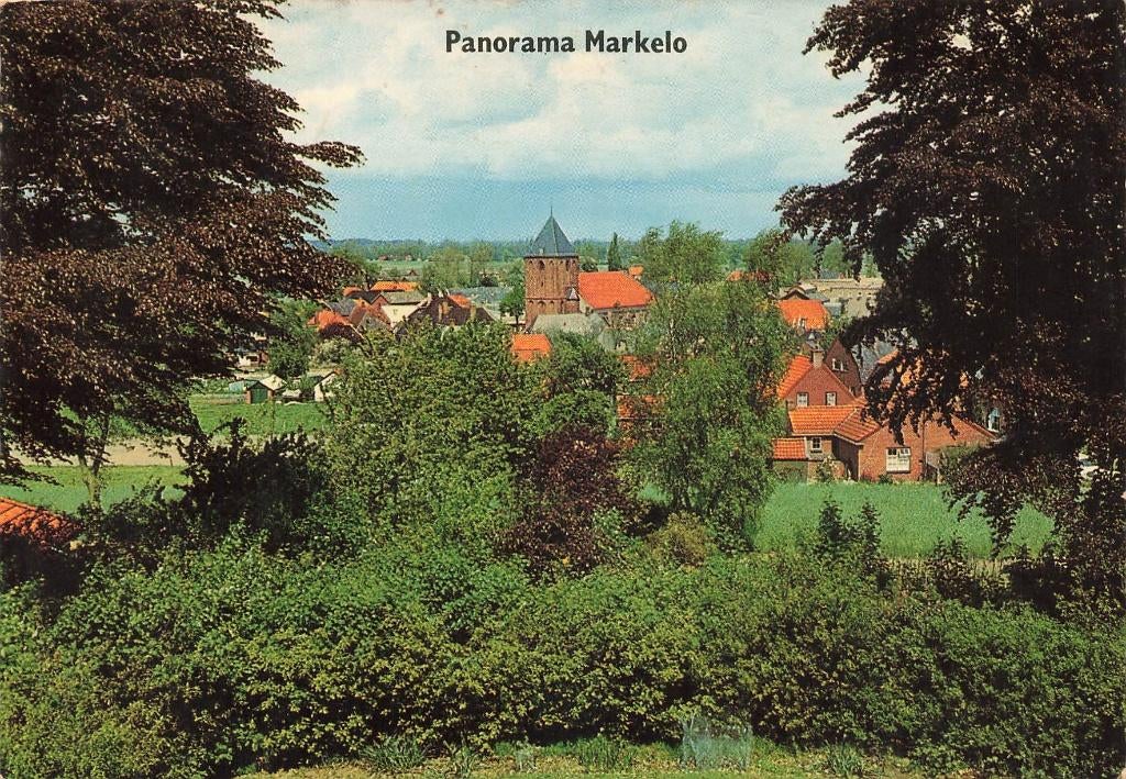 Panorama Markelo, Ophalen of Verzenden, 1960 tot 1980, Gelopen, Overijssel