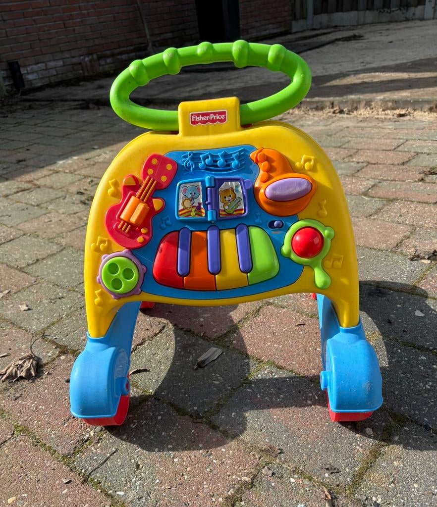 Loop wagen baby walker met muziek, Ophalen, Zo goed als nieuw