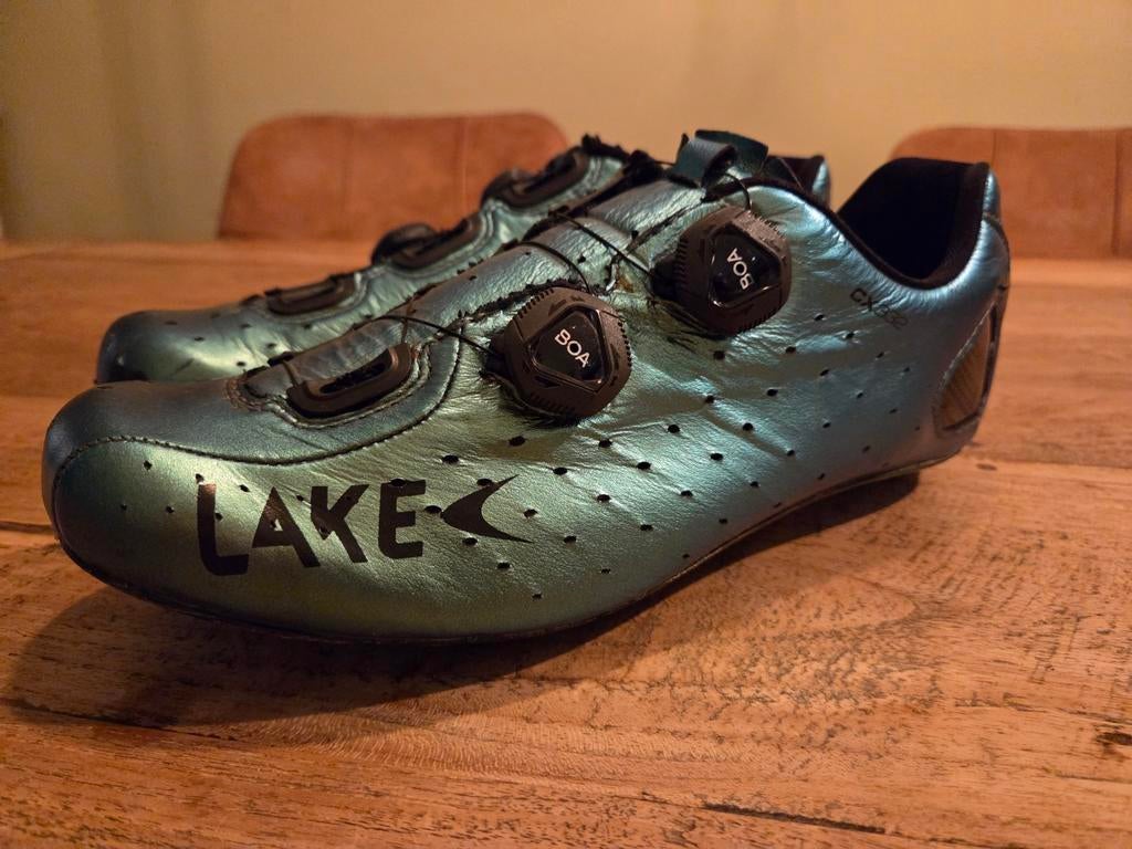 Lake CX332 Cameloen Fietsschoenen Maat 44.5, Sport en Fitness, Wielrennen, Ophalen of Verzenden, Gebruikt, Kleding