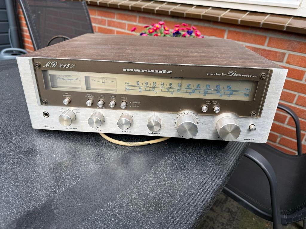 Marantz MR 215L stereo receiver, Marantz, Gebruikt, Ophalen of Verzenden, 60 tot 120 watt