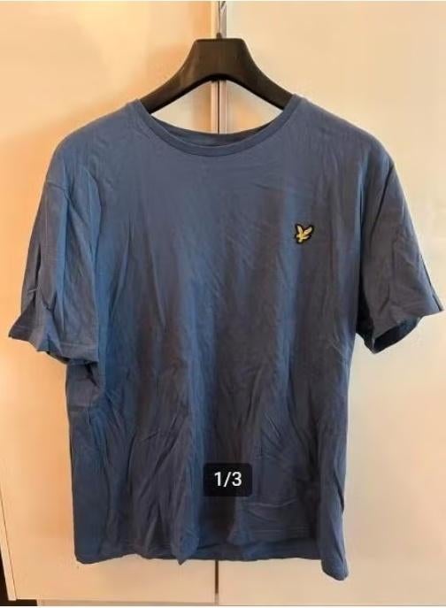 Blauwe Lyle & Scott T-shirt (NIEUW) XXL, Kleding | Heren, Blauw, Nieuw, Overige maten, Ophalen of Verzenden
