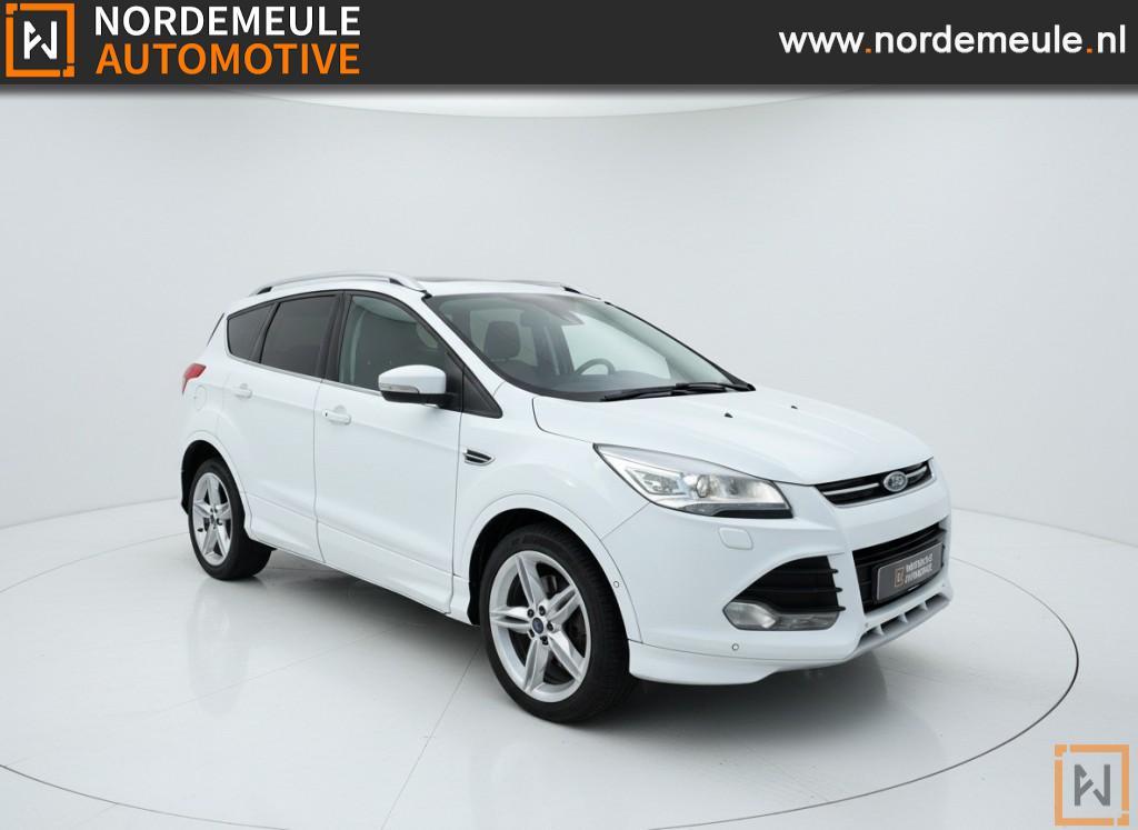 Ford KUGA 1.6 TITANIUM PL. 4WD, AUT, Camera, Navi, Euro 5, Gebruikt, 4 cilinders, Wit