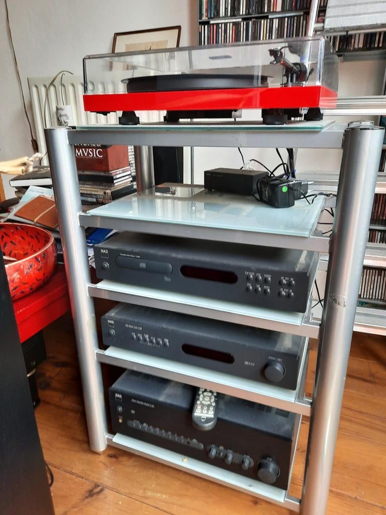 Platenspeler Pro-ject, cd speler, tuner, versterker NAD, Ophalen, Overige merken