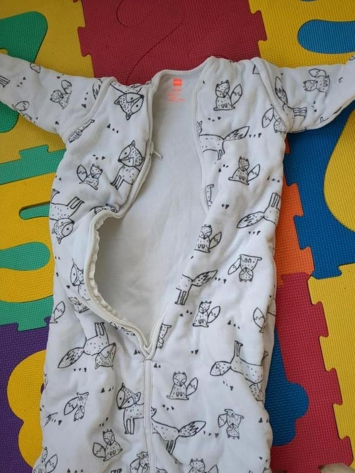 Hema Winter Slaapzak 68/80 met afritsbare mouwen, Ophalen