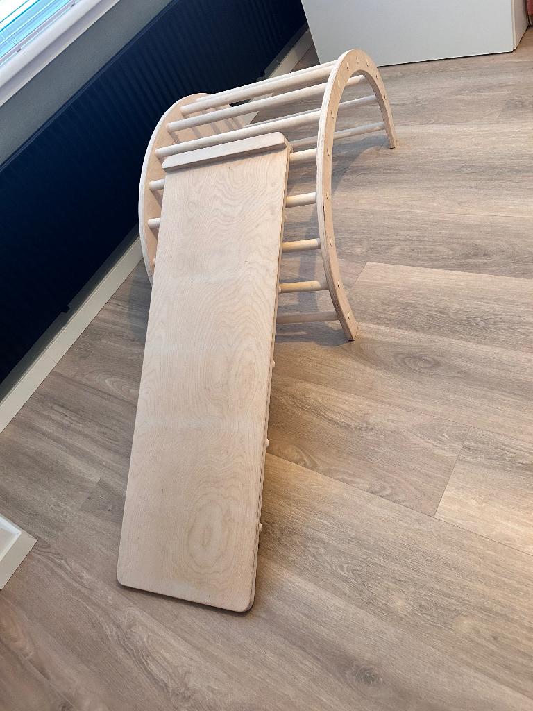 Fitwood klimboog + glijbaan, Ophalen, Gebruikt, Overige typen