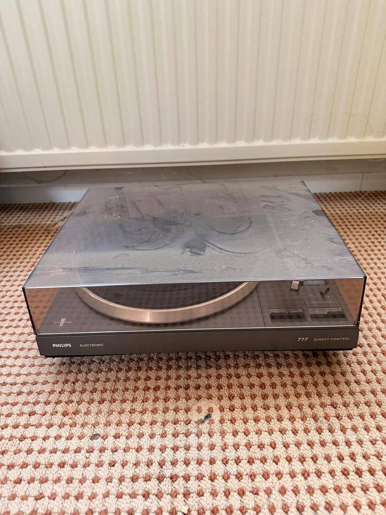 Philips platenspeler 777 direct control, Ophalen, Zo goed als nieuw, Philips