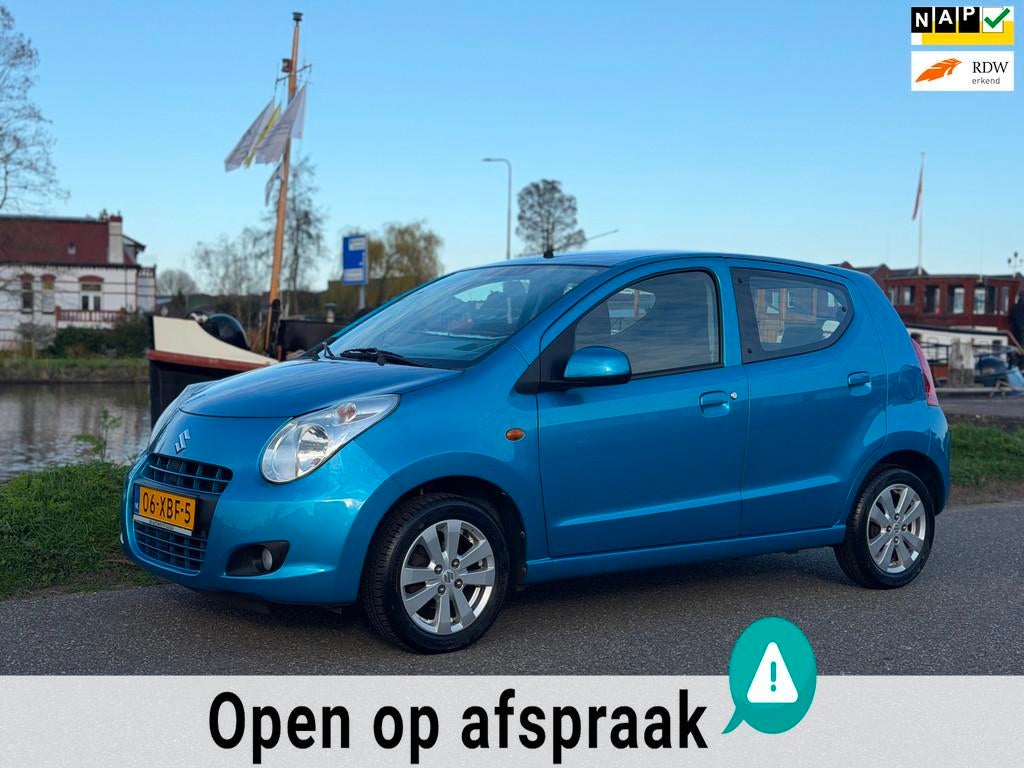 Suzuki Alto 1.0 Exclusive 1E EIG DEALER ONDERHOUDEN AIRCO NE, Auto's, Voorwielaandrijving, Euro 5, Stof, Gebruikt