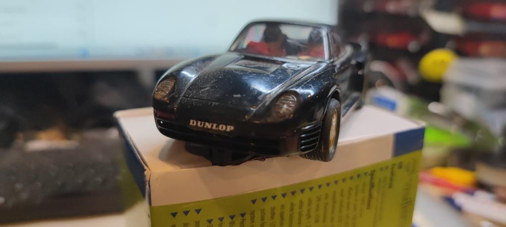 scalextric porsche 959, Ophalen of Verzenden, Zo goed als nieuw, Elektrisch, Overige merken