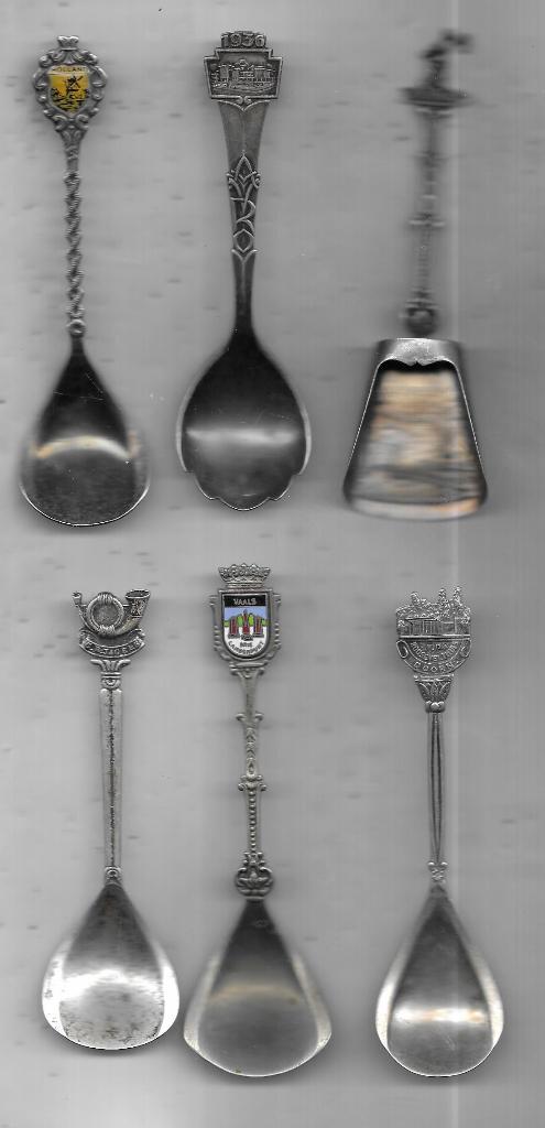 6 SUIKERSCHEP LEPELTJES GAAN OOK PER STUK, Ophalen of Verzenden