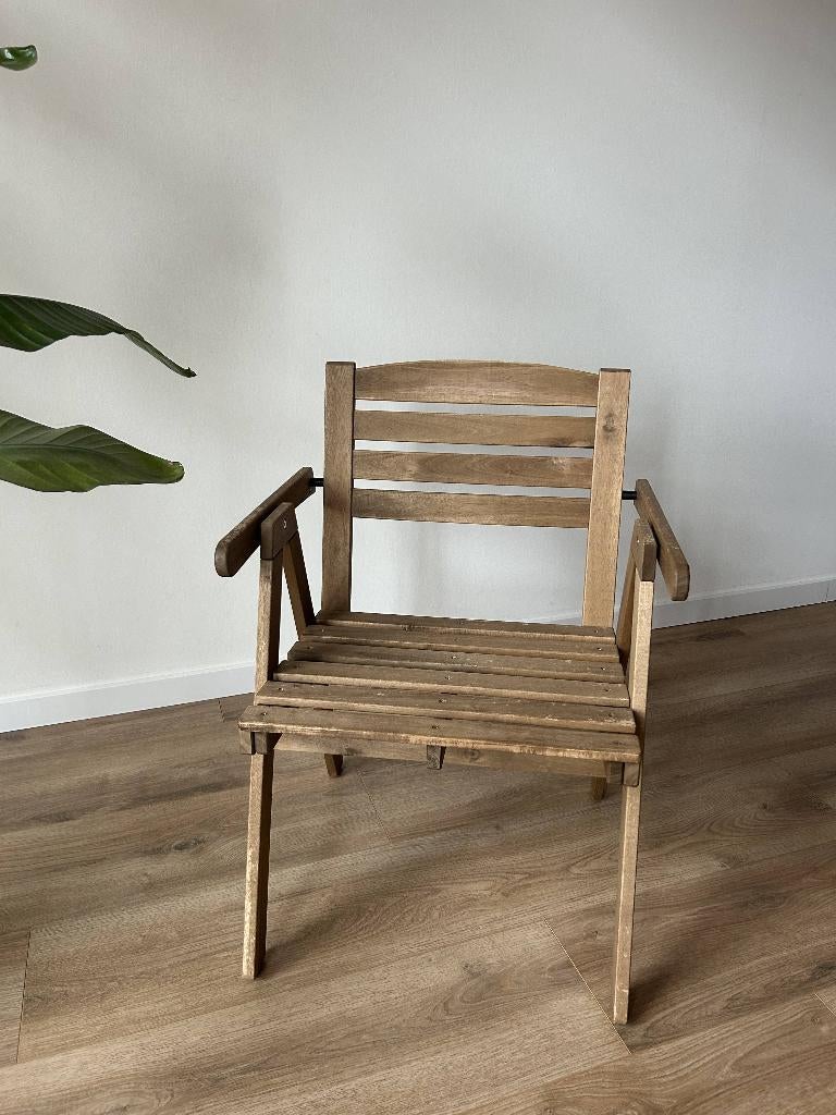 ASKHOLMEN Outdoor Chair (IKEA), Ophalen, Gebruikt, Hout
