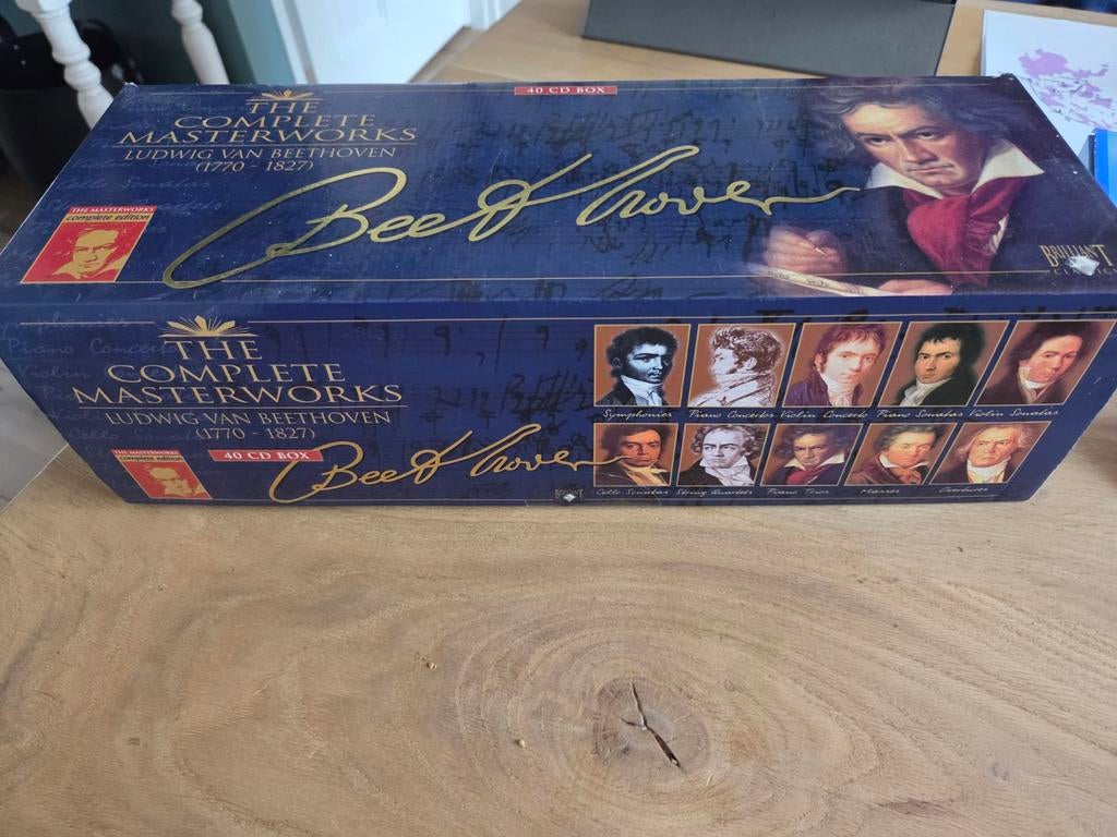 Beethoven - The Complete Masterworks (Luxe 40 CD Boxset), Boxset, Overige typen, Ophalen of Verzenden, Zo goed als nieuw