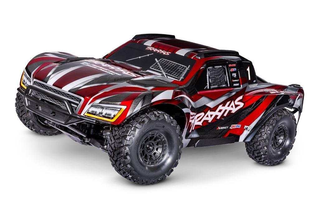 Traxxas Maxx Slash 6S Short Course Truck Rood, Elektro, Auto offroad, Nieuw, Ophalen of Verzenden