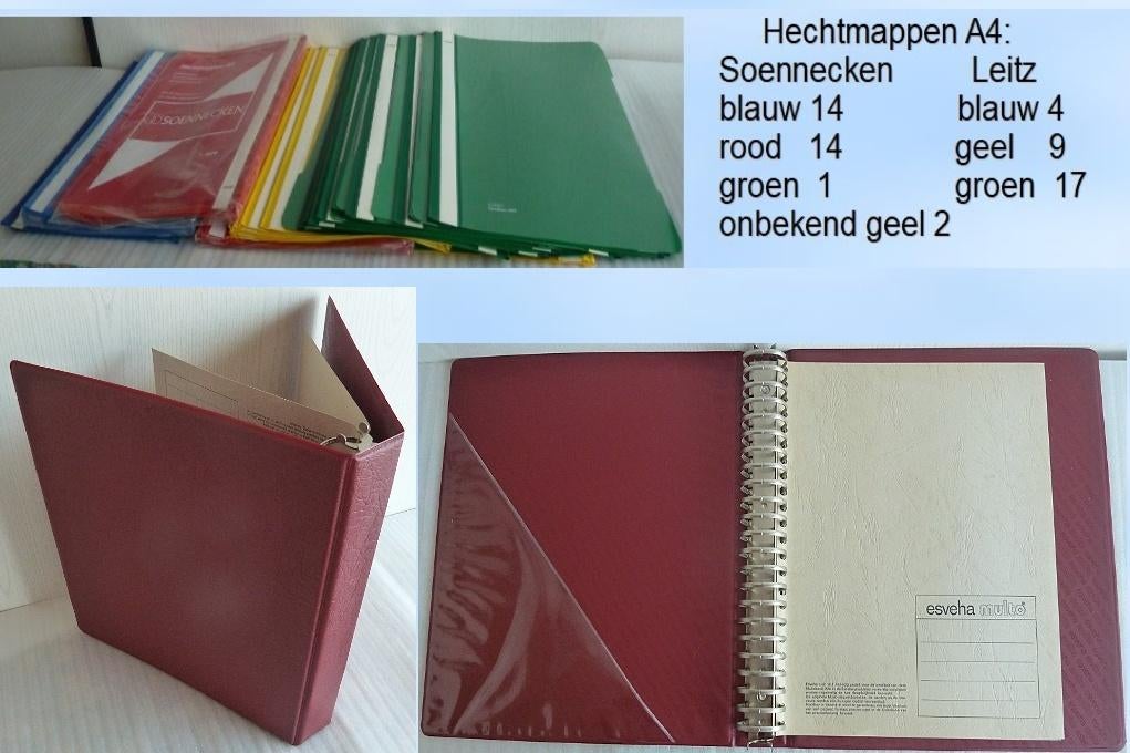 Hechtmappen A4 en multomap, Ophalen of Verzenden, Nieuw