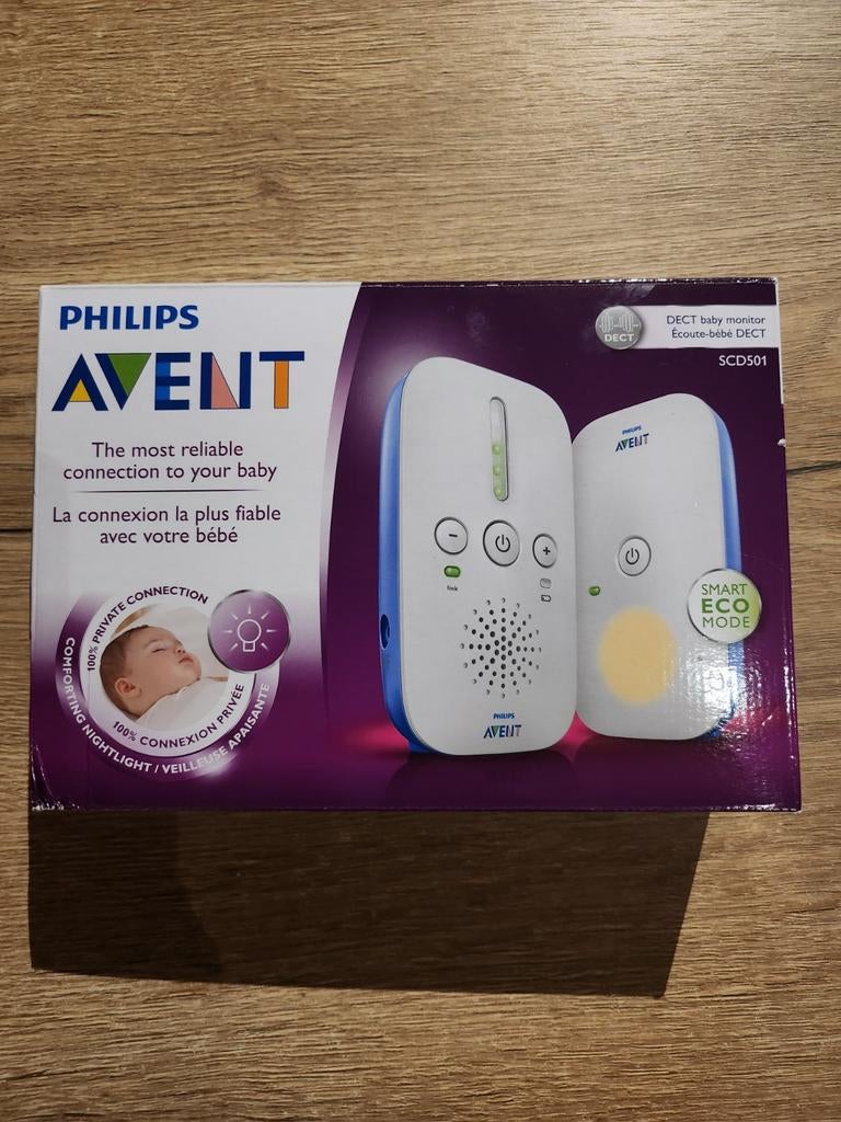 Philips Avent Dect Babyfoon SCD501, Ophalen of Verzenden, Zo goed als nieuw, 250 meter of meer, Digitaal