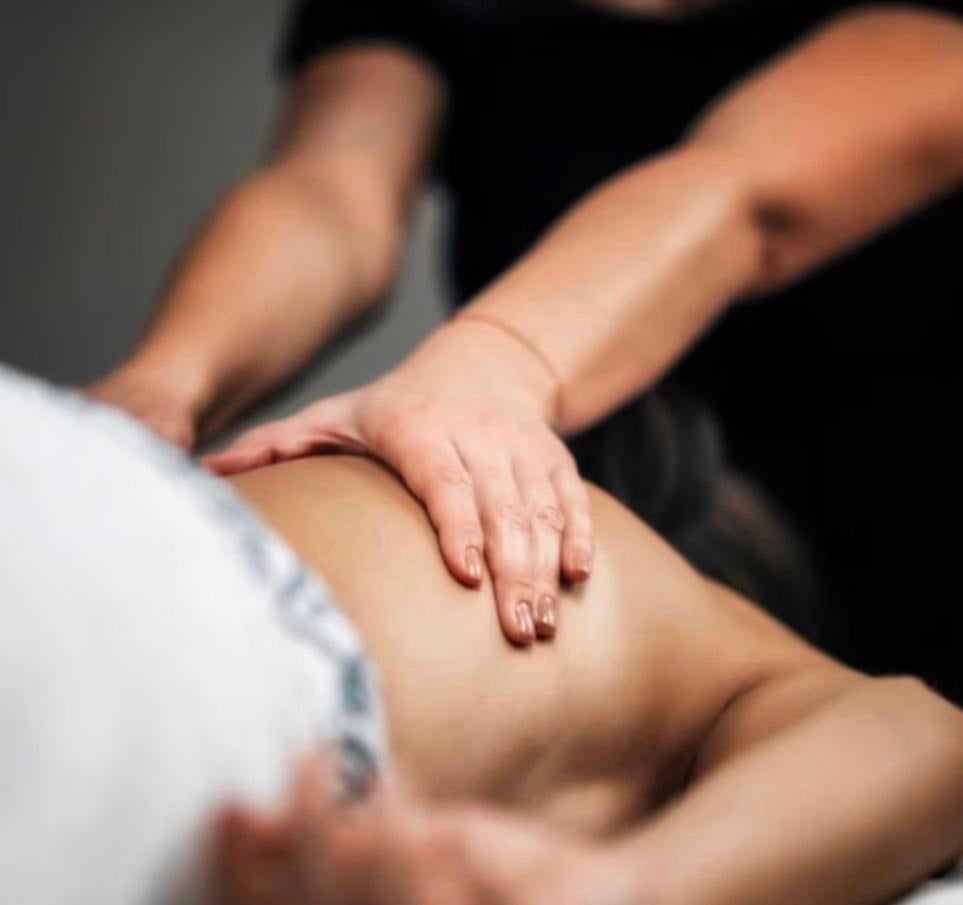 Diepe ontspanning na een massage, Ontspanningsmassage