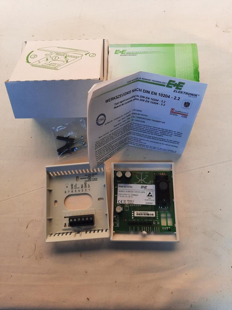 E+E Elektronik CO2/Temperatuur Transmitter, Doe-het-zelf en Verbouw, Thermostaten, Ophalen of Verzenden