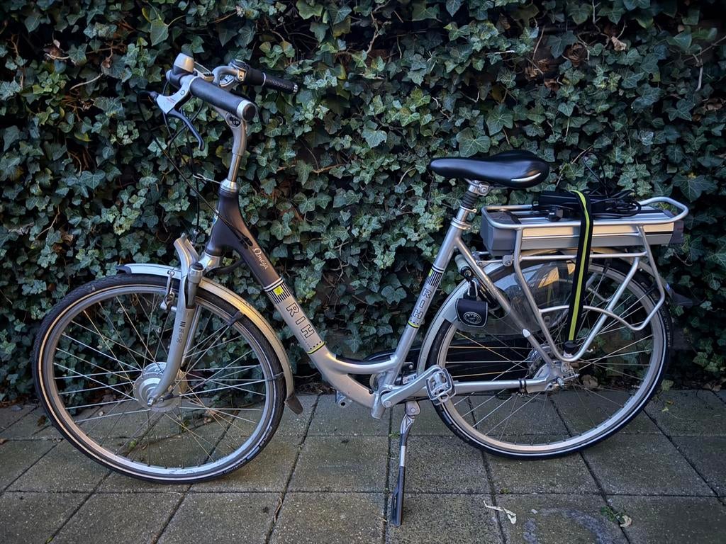 RIH Omega elektrische fiets + OPLADER, 51 tot 55 cm, Ophalen, Zo goed als nieuw, Overige merken