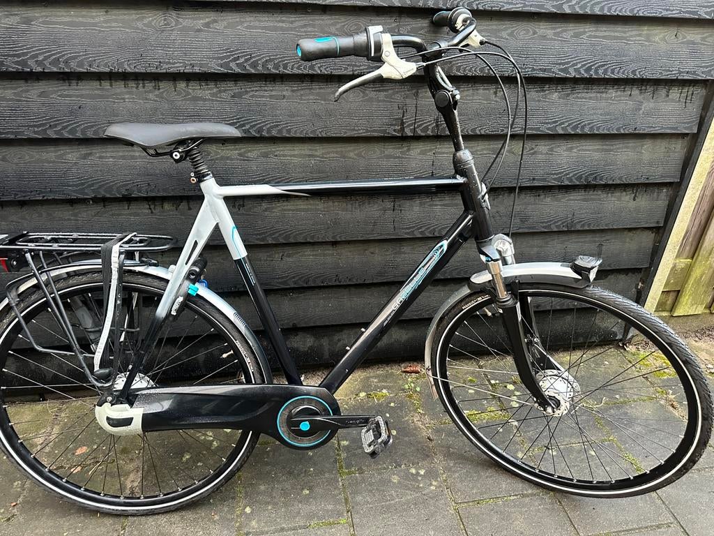 Gazelle Eclipse Herenfiets 28inch 65cm 7v Groot Model, Minder dan 10 versnellingen, Ophalen of Verzenden, Zo goed als nieuw, 65 cm of meer