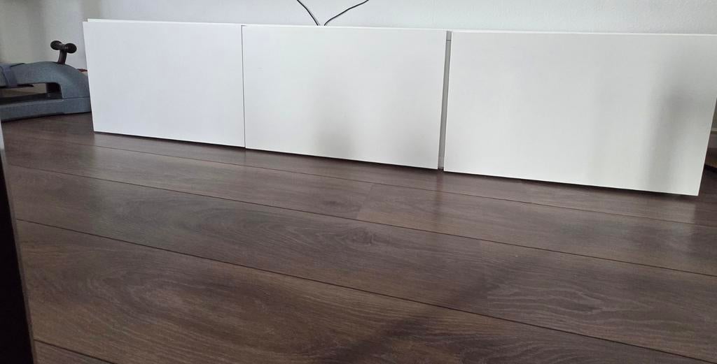 Ikea tv meubel wit, Huis en Inrichting, Kasten | Televisiemeubels, Ophalen