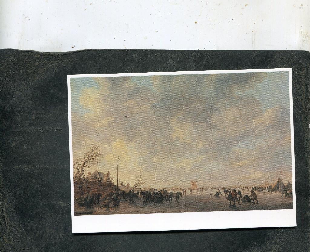 Ansicht Jan van Goyen - IJsgezicht, Verzenden, 1980 tot heden, Ongelopen