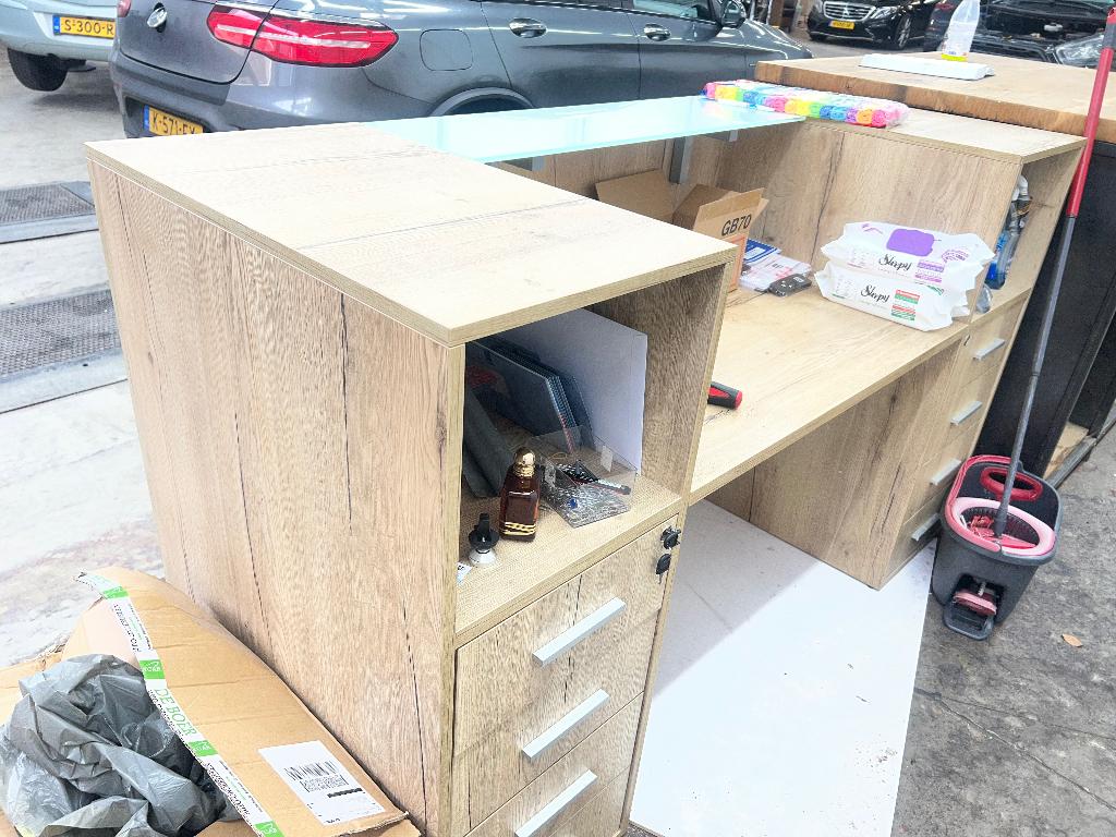 Balie, Ophalen of Verzenden, Gebruikt, Bureau