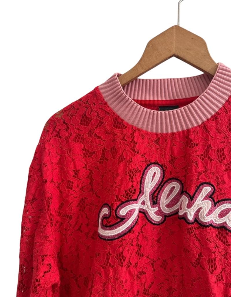 Pinko shirt lange mouw S, Ophalen of Verzenden, Zo goed als nieuw, Lange mouw, Rood