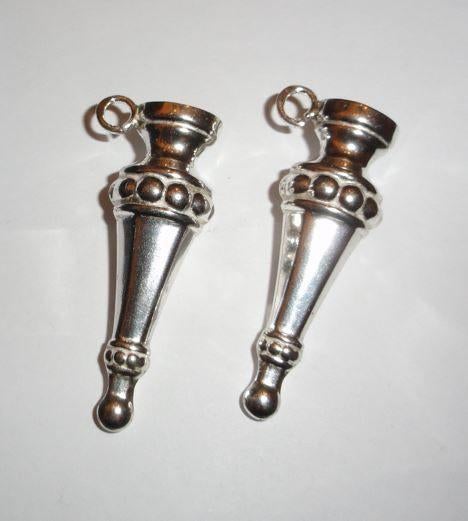 Hanger Breipendoppen Zilver, Overige voorstellingen, Nieuw, Ophalen of Verzenden, Zilver