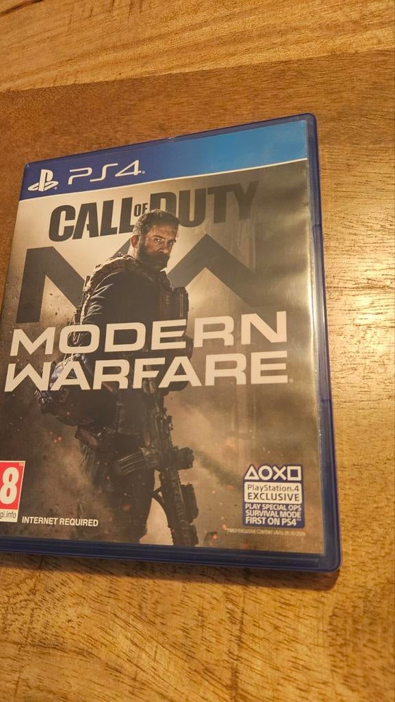 Call of Duty Modern Warfare PS4 - Zo goed als nieuw, Online, Vanaf 18 jaar, Shooter, 1 speler