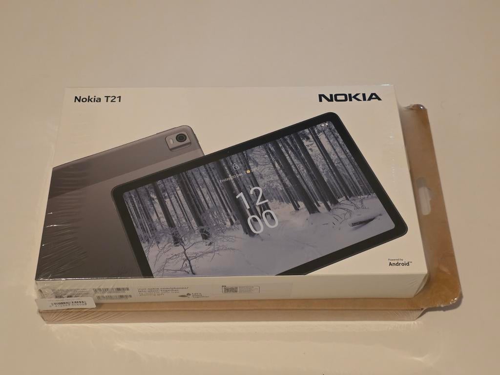 Nokia T21 Tablet - 64GB - 4G - Grijs - inclusief hoes, Computers en Software, Android Tablets, 10 inch, Nokia, Nieuw, Ophalen of Verzenden