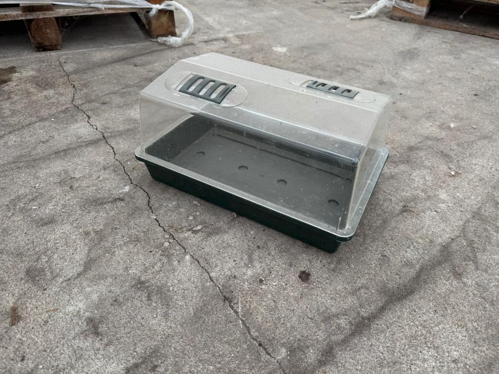 Kweekkasje / kweekbak 37x24x18.5 cm meerdere beschikbaar, Tuin en Terras, Kweekspullen, Zo goed als nieuw, Kweekbak, Ophalen of Verzenden