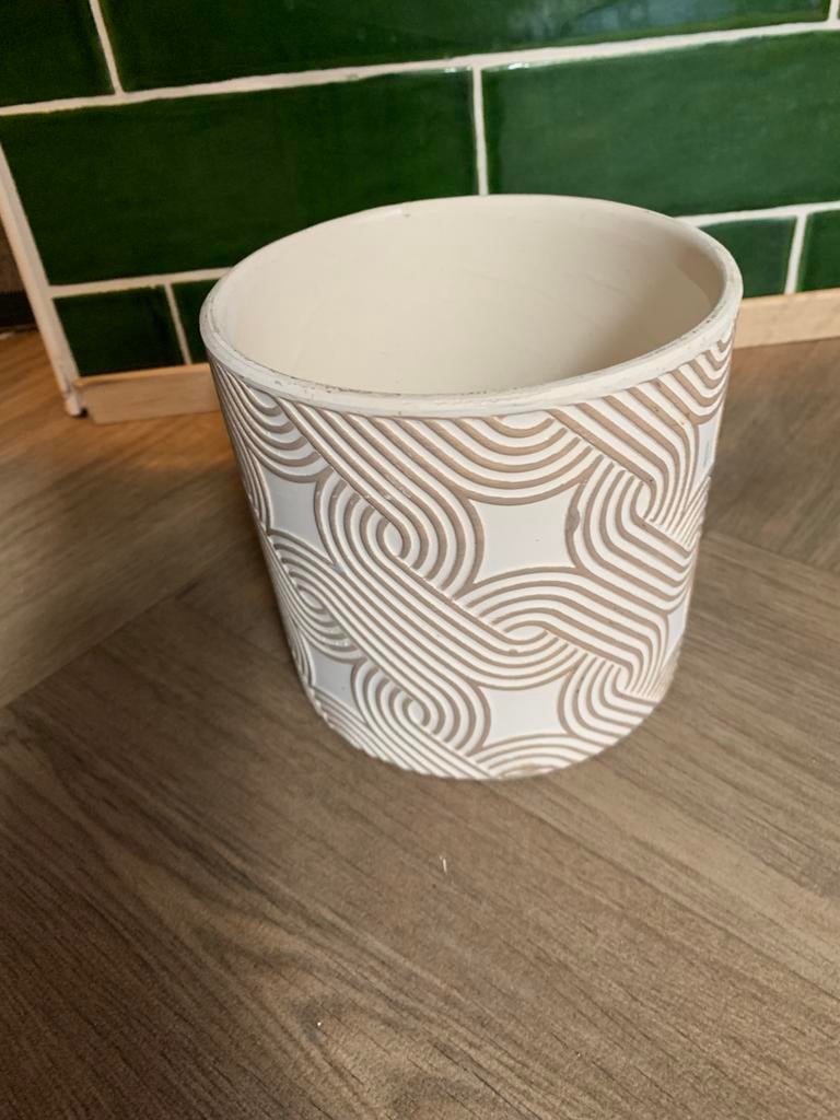 2 bloempotten nieuw, Tuin en Terras, Bloempotten, Rond, Nieuw, Ophalen of Verzenden, Balkon