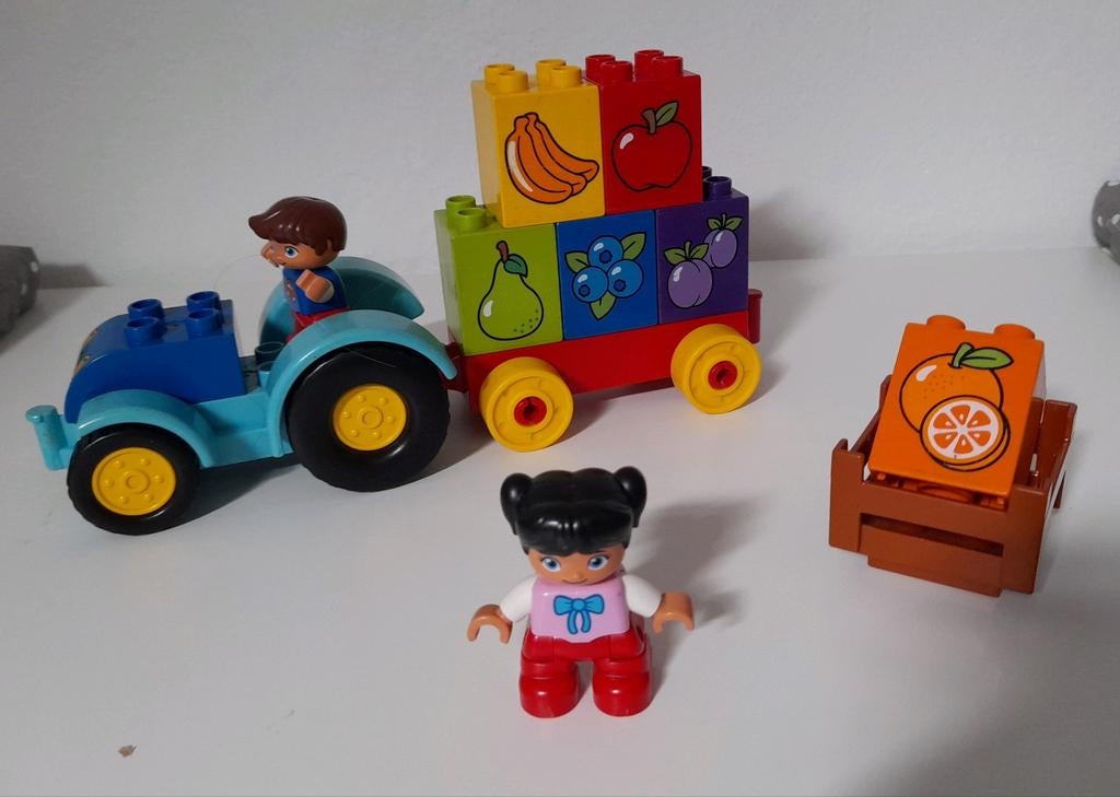 Lego Duplo Mijn Eerste Tractor 10615, Kinderen en Baby's, Speelgoed | Duplo en Lego, Ophalen of Verzenden, Zo goed als nieuw, Complete set