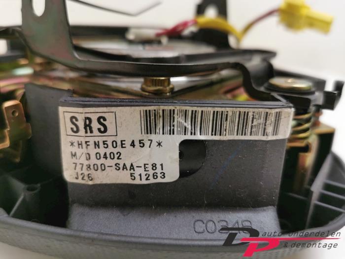 Airbag links (Stuur) van een Honda Jazz, Honda, Gebruikt, -, -
