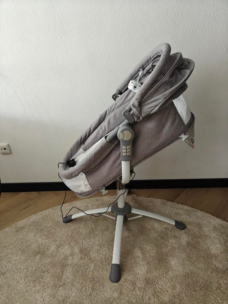 Louna 5-in-1 wieg, badkuip, stoel, transport, bed grijs, Ophalen, Wieg