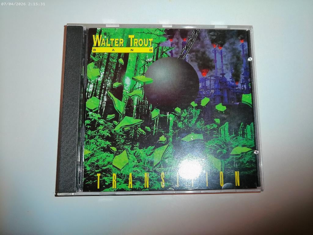 cd Walter Trout Band - Transition, Ophalen of Verzenden, Zo goed als nieuw, Overige genres