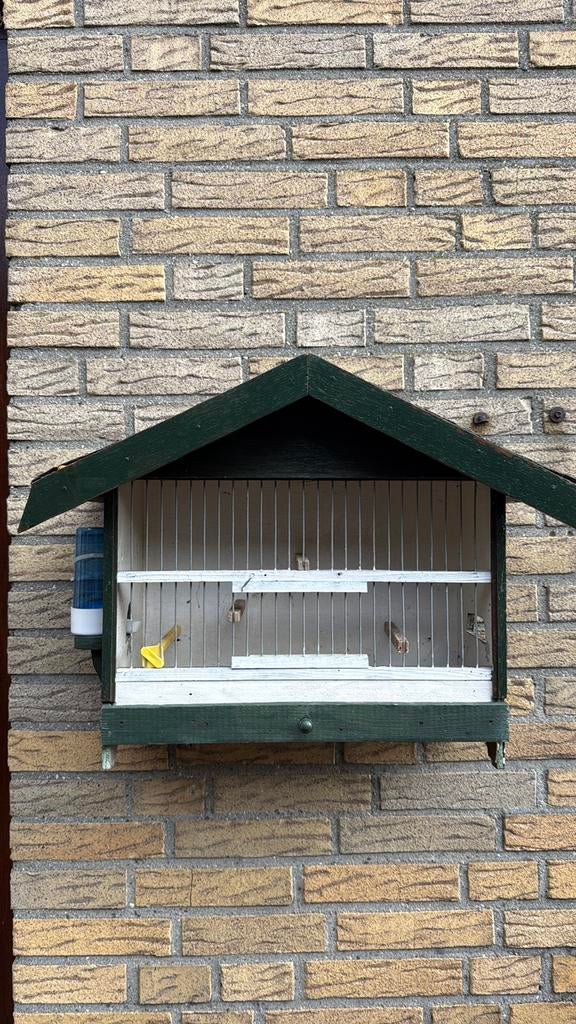 Vinken -sijsjes kooitje ., Dieren en Toebehoren, Ophalen, Zo goed als nieuw, Hout, Vogelkooi