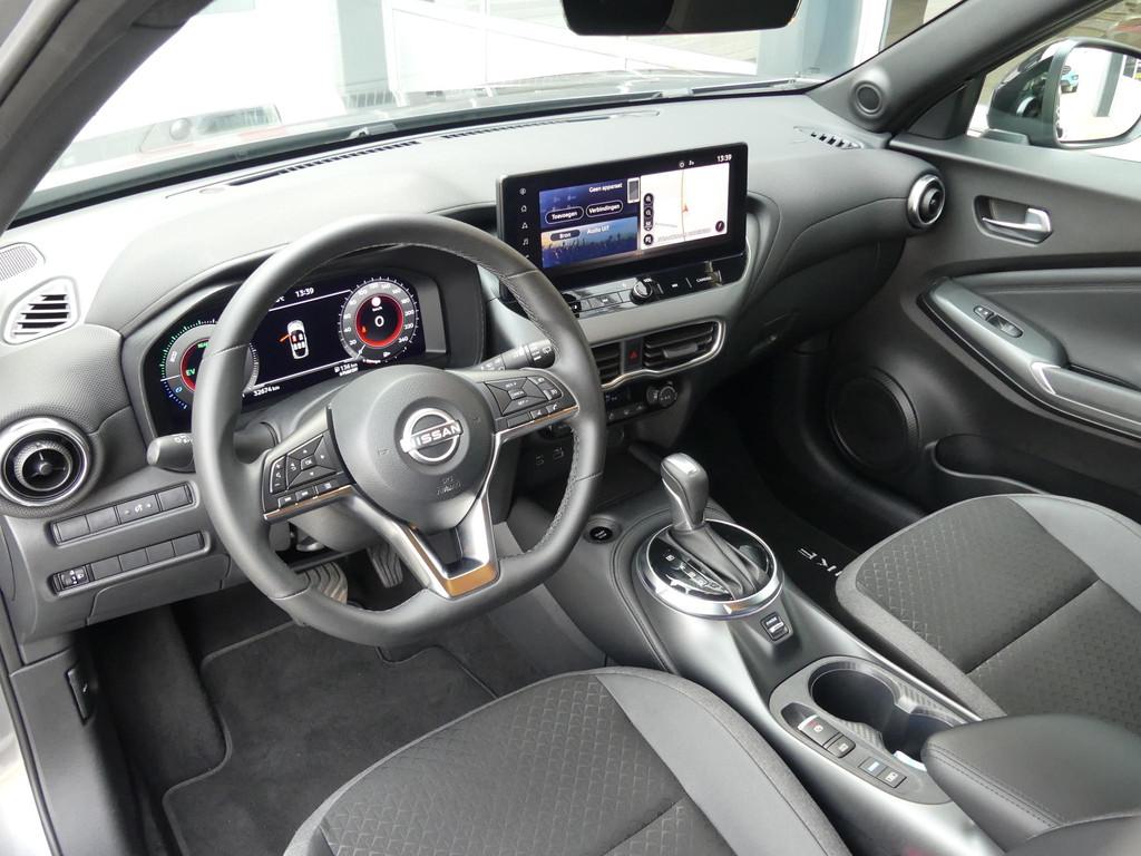 Nissan Juke 1.6 Hybrid N-Design *t/m 10de bouwjaar garantie!, Stof, Gebruikt, Hybride Elektrisch/Benzine, SUV of Terreinwagen
