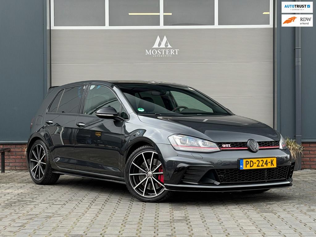 Volkswagen Golf 2.0 TSI/265pk GTI Clubsport|2016|Automaat|Le, Gebruikt, 4 cilinders, Zwart, Bedrijf