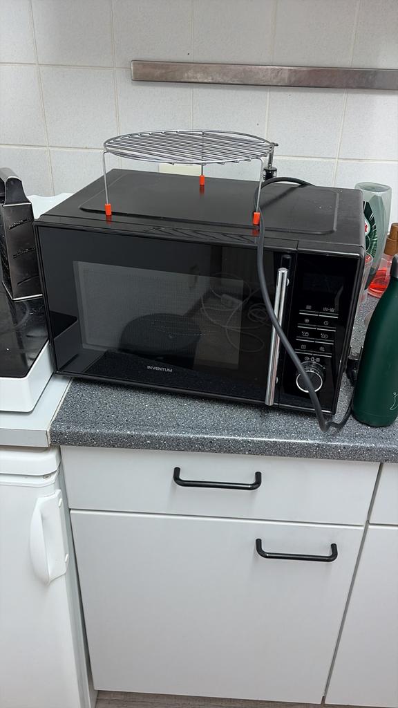 Inventum combi oven magnetron, Witgoed en Apparatuur, Magnetrons, Ophalen, Combimagnetron, Grill, Zo goed als nieuw
