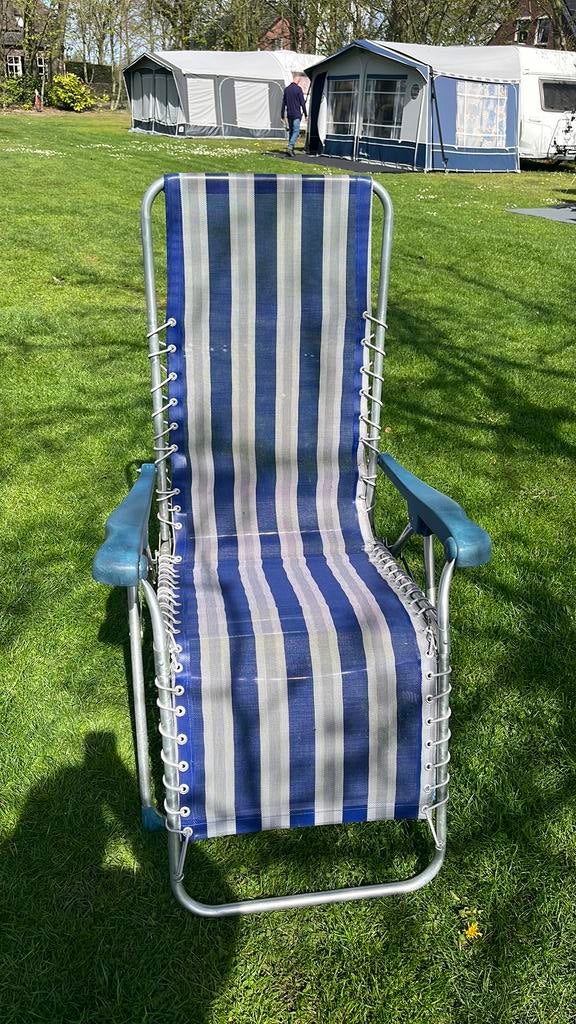 Camping/tuin relax stoel van crespo., Caravans en Kamperen, Kampeermeubelen, Ophalen, Gebruikt, Campingstoel