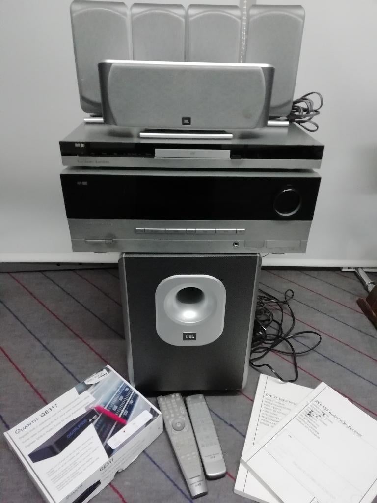 Harman Kardon stereo set incl. boxen, Gebruikt, Tuner of Radio, Losse componenten, Ophalen