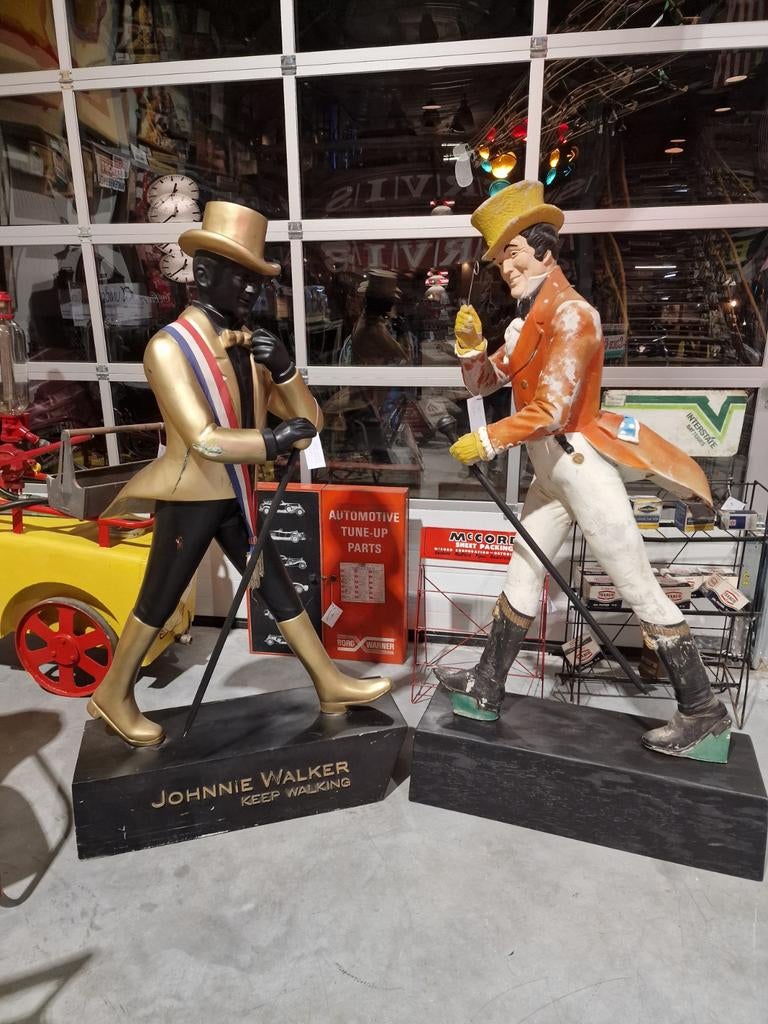 Johnnie walker  xxl reclame display, Ophalen, Gebruikt, Reclamebord