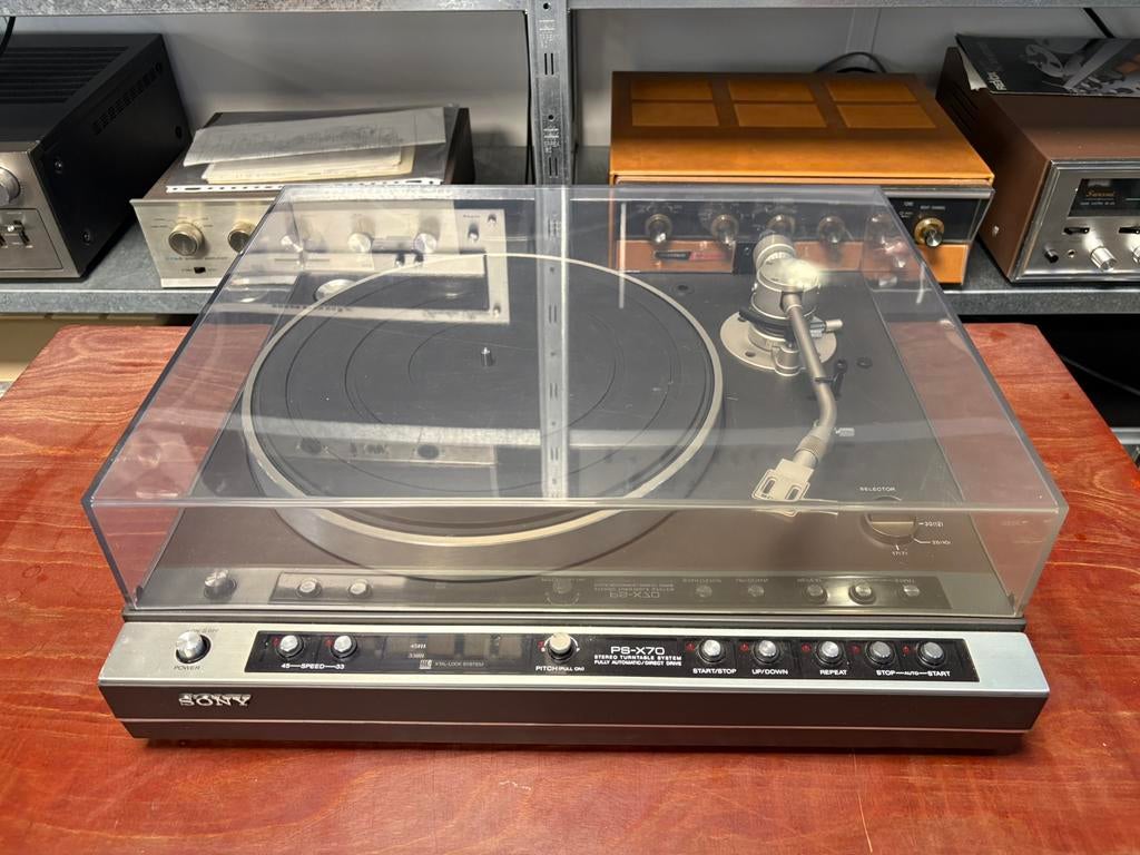 Sony PS-X70 DEFECT lees advertentie tekst, Audio, Tv en Foto, Platenspelers, Ophalen, Zo goed als nieuw, Sony