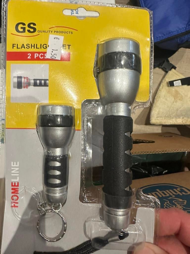 Gs zoeklampjes, Ophalen of Verzenden, Nieuw, Batterij