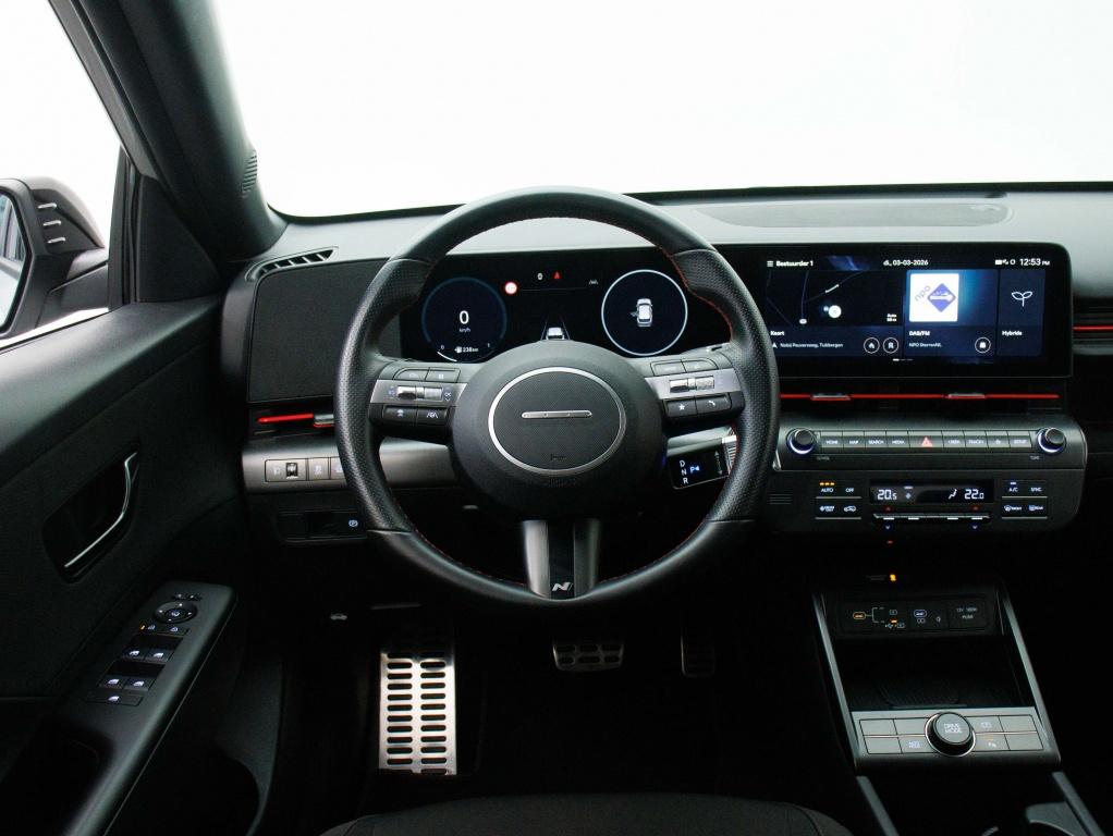 Hyundai KONA 1.6 GDI HEV N Line Edition | Navigatie | Keyles, Stof, Gebruikt, 129 pk, Bedrijf