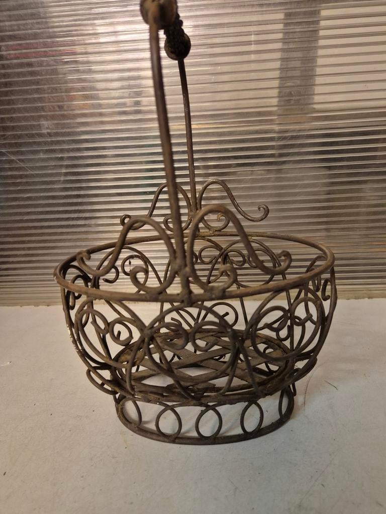 Mooie brocante hengselmand, Ophalen of Verzenden