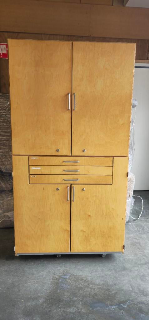 Praktische Kinderopvang Kast / Crèche Kast met Lades, Ophalen of Verzenden