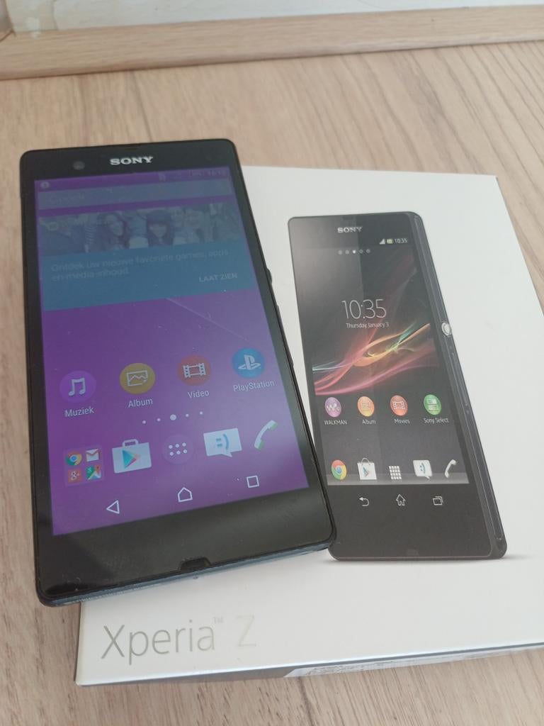 Sony Xperia Z in doos., Ophalen of Verzenden, Zwart