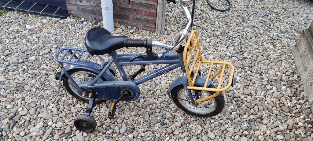 Alpina Cargo kinderfiets 12 inch met zijwieltjes, Fietsen en Brommers, Fietsen | Kinderfietsjes, Ophalen, Zijwieltjes, Gebruikt