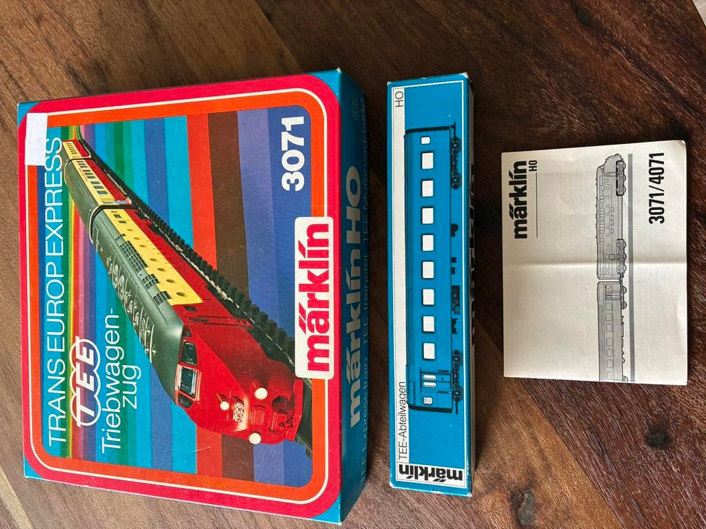 Marklin TEE Edelelweiss, Wisselstroom, Treinset, Nieuw, Ophalen of Verzenden